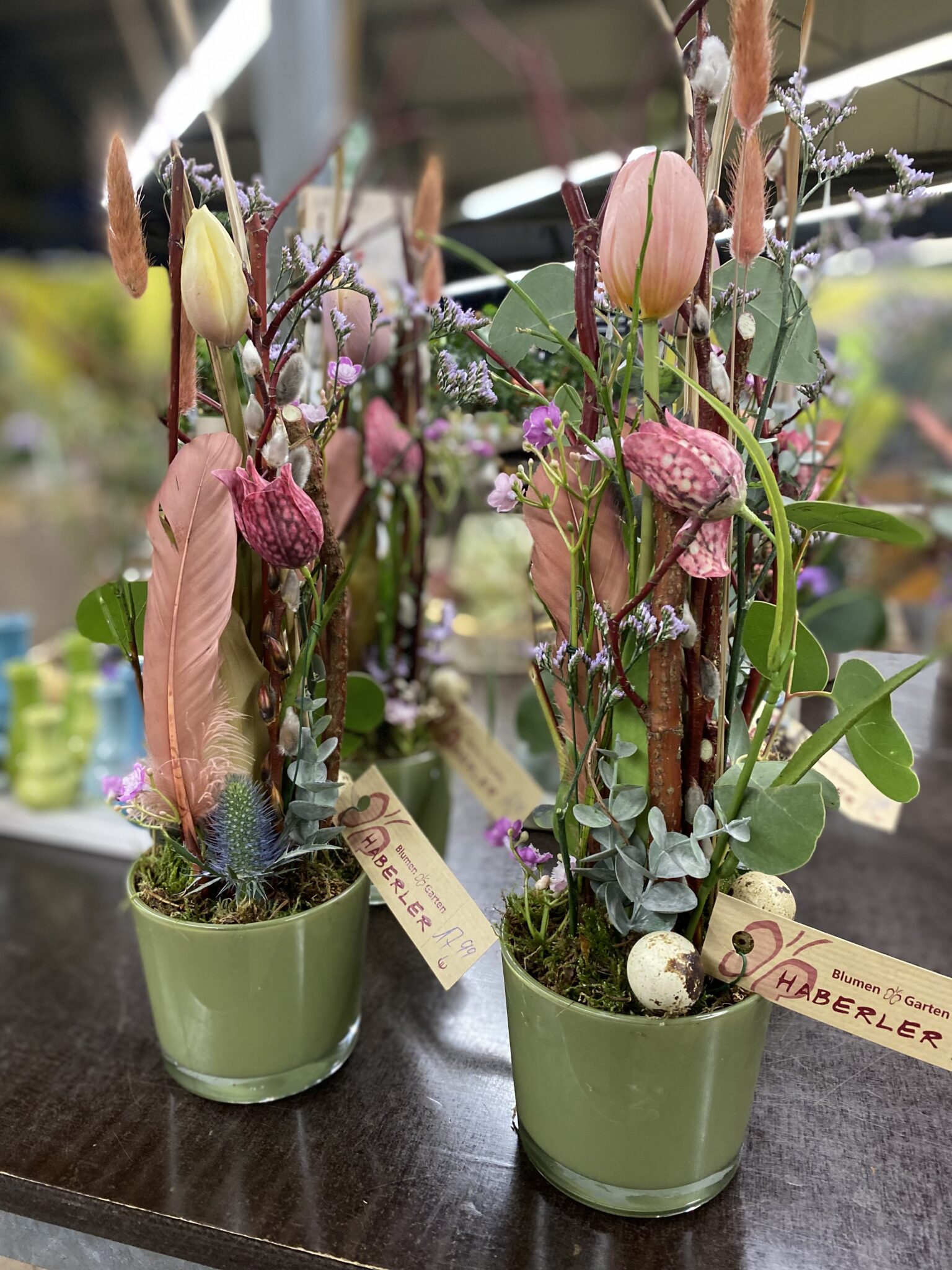 Floristik Blumen & Garten Haberler Ideen mit Blatt und Blüte