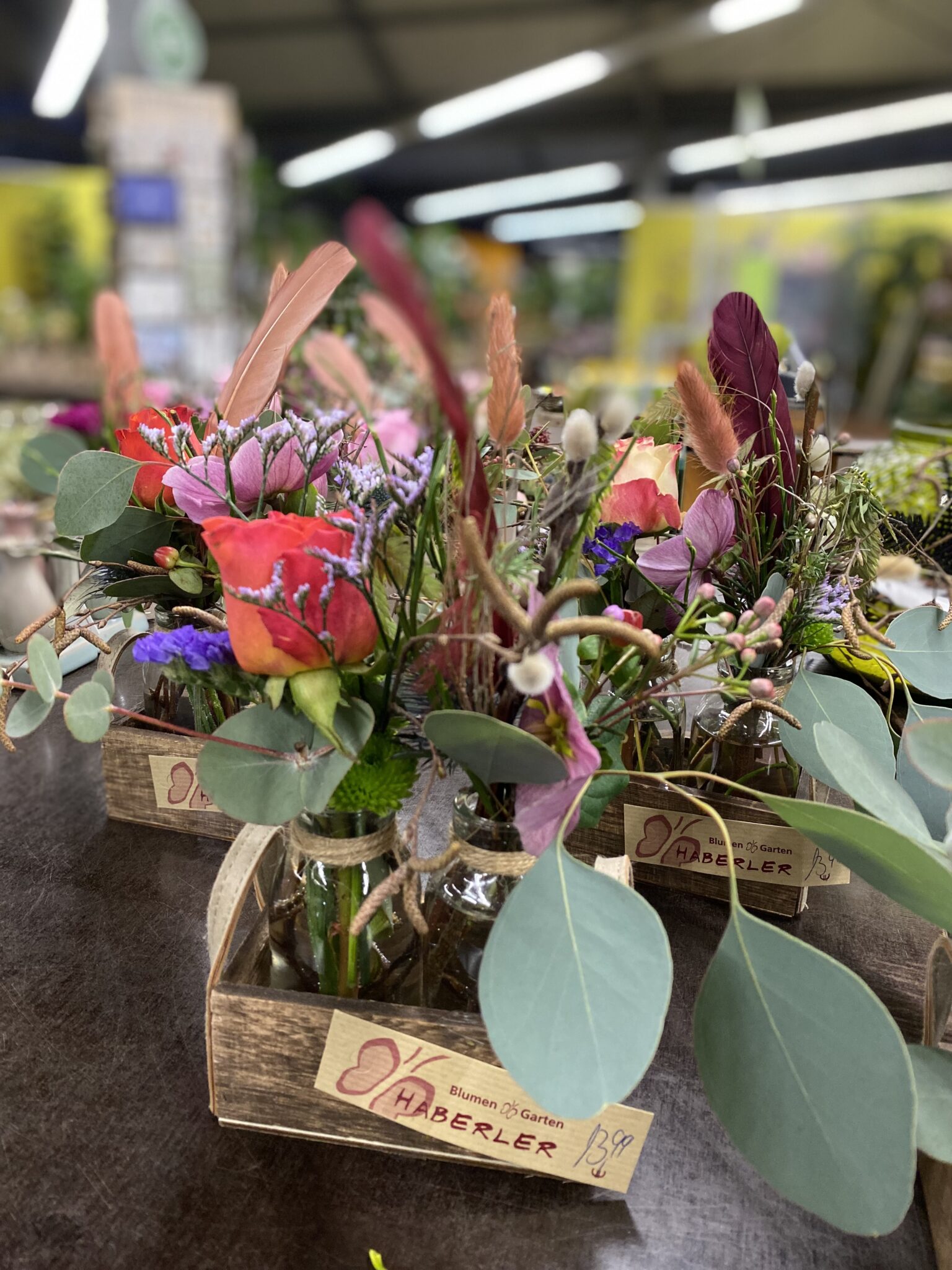 Floristik Blumen & Garten Haberler Ideen mit Blatt und Blüte
